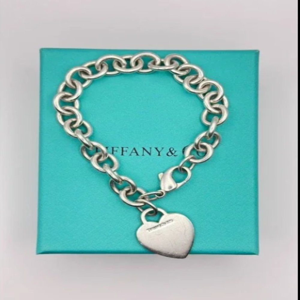 Tiffany & Co. Round Tag Bracelet - 7 1/2” Price firm - Picture 1 of 4